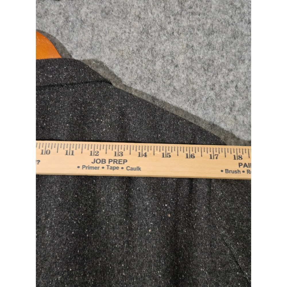 Banana Republic Blazer Mens Gray Tailored Slim Fit Recycled Wool 42R - Picture 6 of 11
